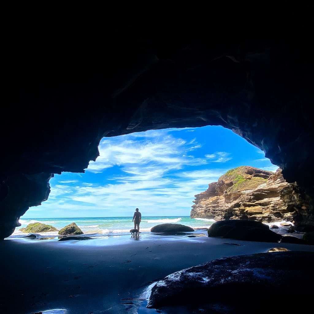 in the munmorah conservation area is ghosties sea cave. One of the best caves in NSW