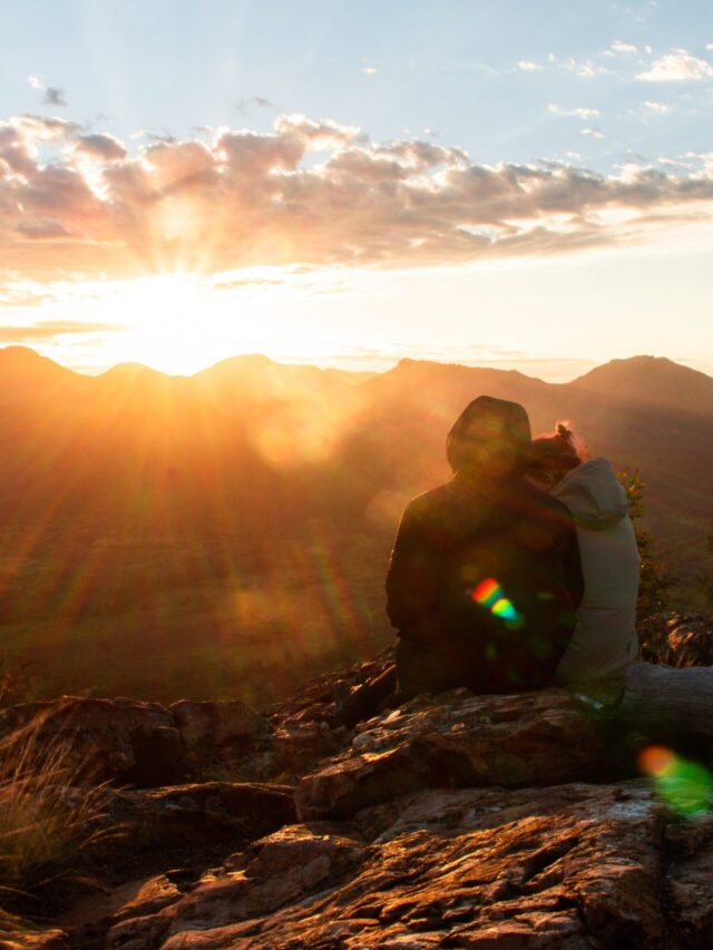 sunrise at belougery split rock