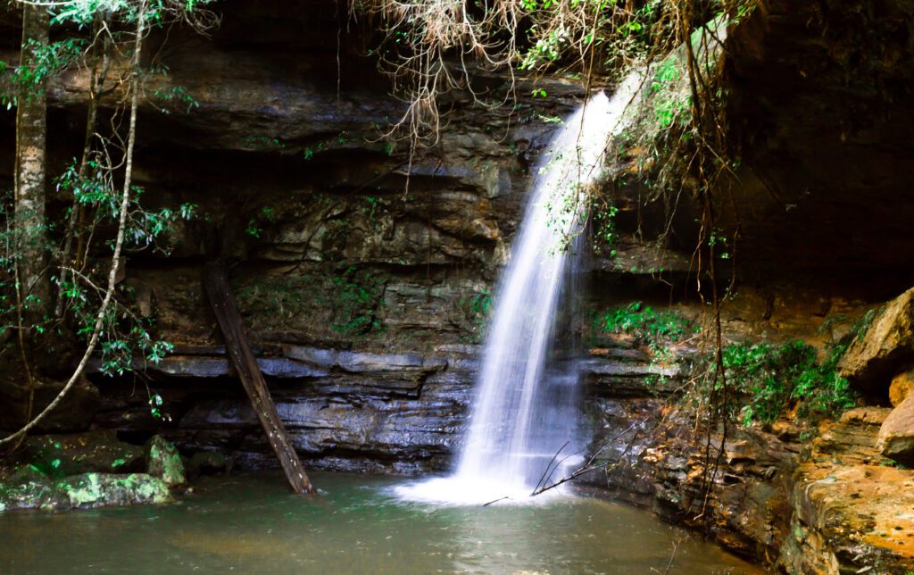 secret waterfall Central coast Abbotts falls