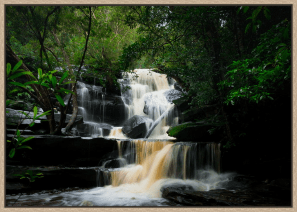 one of the best waterfalls on the Central Coast - Somersby Falls 